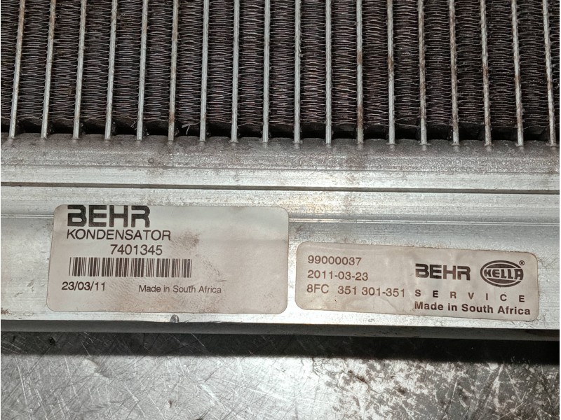 Recambio de condensador / radiador aire acondicionado para mercedes clase c (w203) berlina referencia OEM IAM 8FC351301351 74013