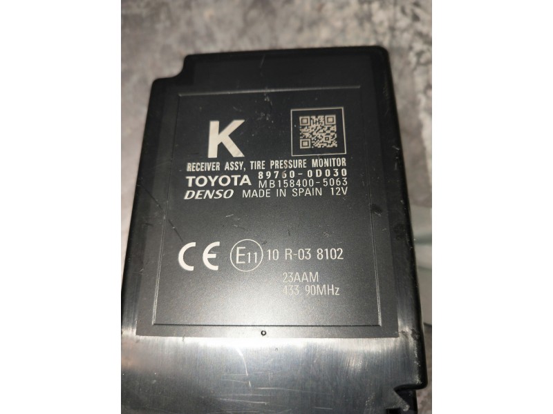 Recambio de modulo electronico para toyota yaris 1.3 16v cat referencia OEM IAM 897600D030 MB1584005063 