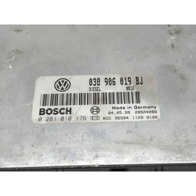Recambio de centralita motor uce para volkswagen passat berlina (3b2) 1.9 tdi referencia OEM IAM 0281010176 038906019BJ 