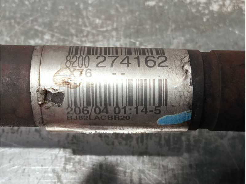 Recambio de transmision delantera derecha para renault kangoo (f/kc0) referencia OEM IAM 8200274162 BJ82LACBR20 