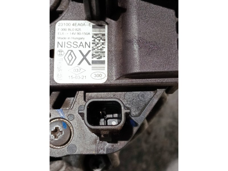 Recambio de alternador para nissan qashqai (j11) referencia OEM IAM 231004EA0A F000BL0825 