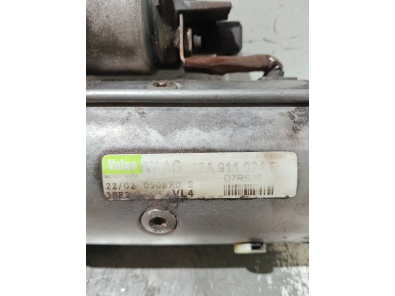 Recambio de motor arranque para volkswagen golf iv berlina (1j1) referencia OEM IAM 02A911024E D7RS30 