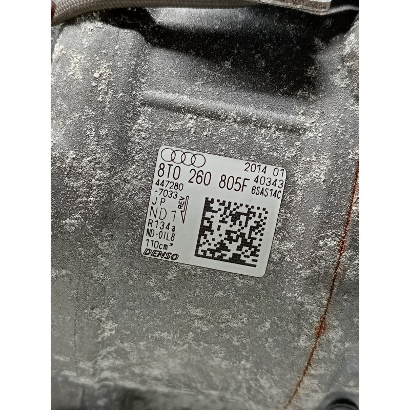 Recambio de compresor aire acondicionado para audi a4 avant (8k5) (2008) referencia OEM IAM 4472807033 8T0260805F 