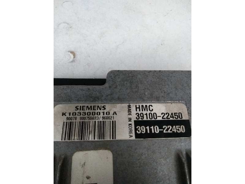 Recambio de centralita motor uce para hyundai accent (x3) 1.3 cat referencia OEM IAM K103300010A 3911022450 3910022450 P45