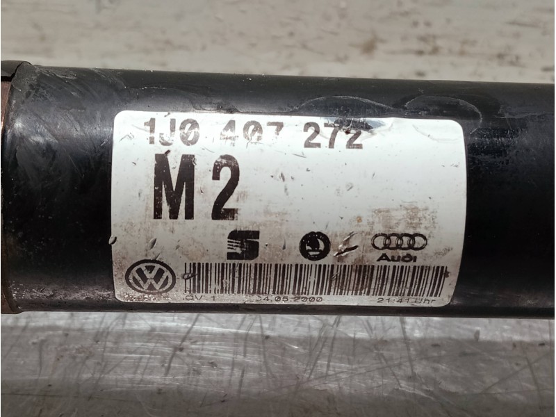 Recambio de transmision delantera derecha para seat leon (1m1) signo referencia OEM IAM 1J0407272  