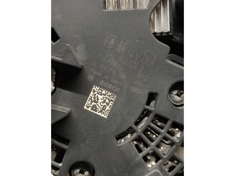 Recambio de alternador para audi a4 avant (8k5) (2008) referencia OEM IAM 0125711130 04L903017D 