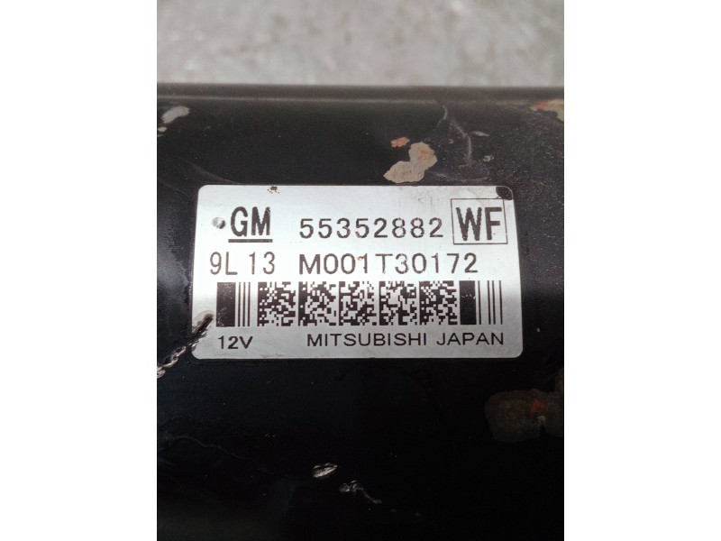 Recambio de motor arranque para opel insignia berlina referencia OEM IAM 55352882 M001T30172 