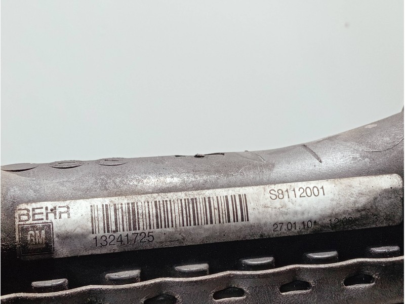 Recambio de radiador agua para opel insignia berlina referencia OEM IAM 13241725 S8112001 