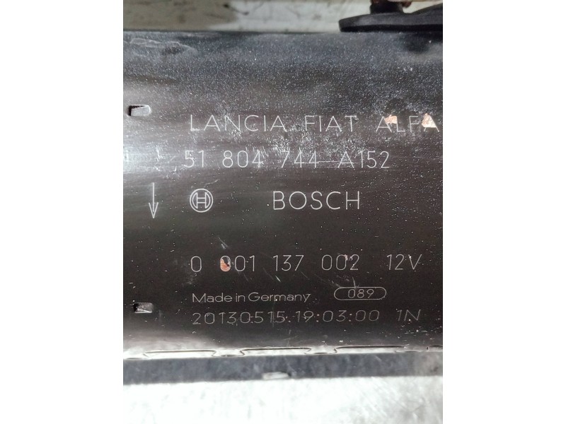 Recambio de motor arranque para fiat grande punto (199) referencia OEM IAM 51804744A152 0001137002 