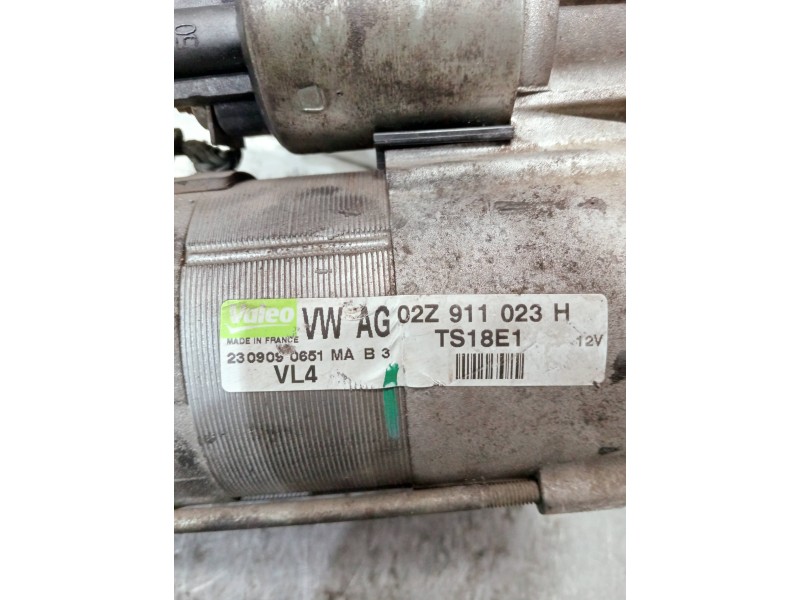 Recambio de motor arranque para seat ibiza (6j5) referencia OEM IAM 02Z911023H TS18E1 