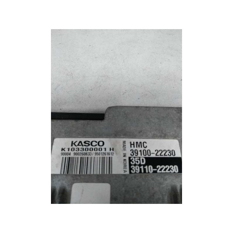 Recambio de centralita motor uce para hyundai accent (x3) 1.3 cat referencia OEM IAM K103300001H 3911022230 3910022230 LHD P01