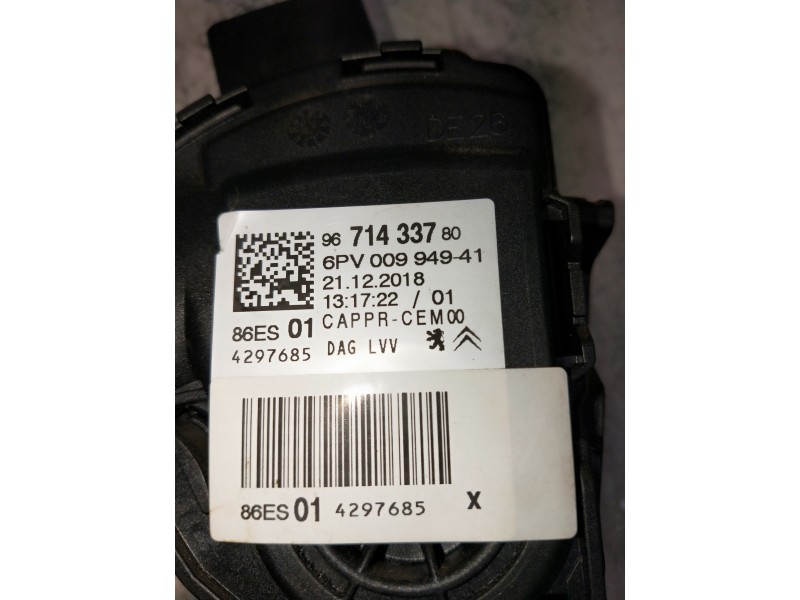 Recambio de potenciometro pedal para citroen c4 cactus referencia OEM IAM   