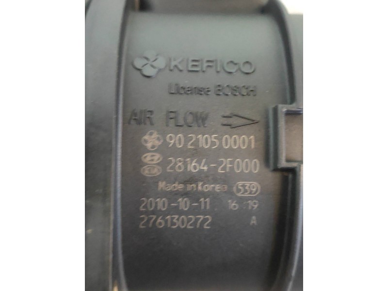 Recambio de caudalimetro para hyundai santa fe (bm) 2.2 crdi style 4x4 referencia OEM IAM 9021050001 281642F000 