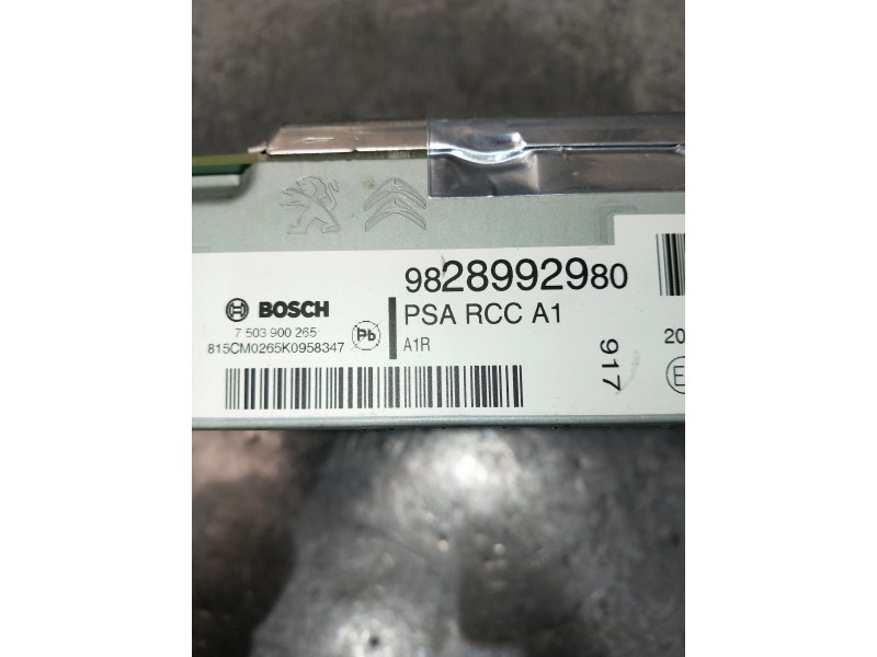 Recambio de sistema navegacion gps para citroen c4 cactus referencia OEM IAM 9828992980 7503900265 
