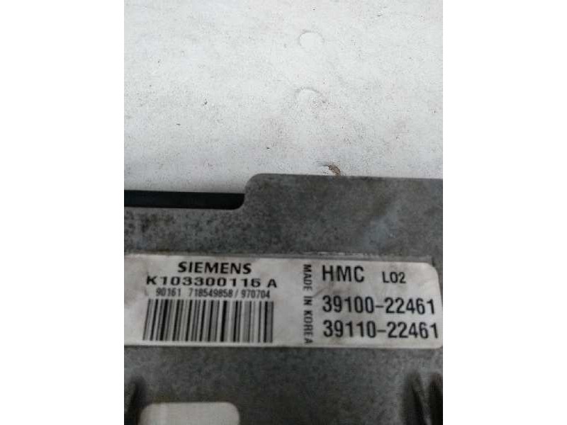 Recambio de centralita motor uce para hyundai accent (x3) 1.3 cat referencia OEM IAM K103300115A 3911022461 3910022461 P75