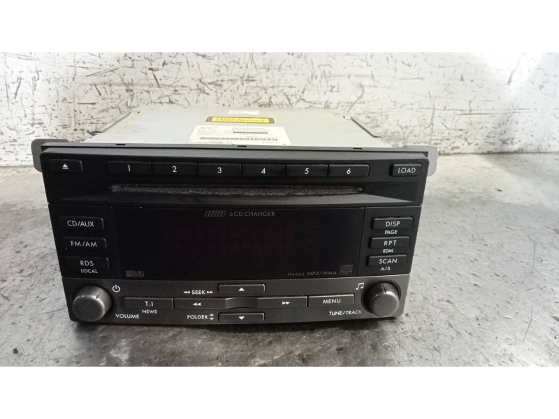 Recambio de sistema audio / radio cd para subaru forester s12 xs classic referencia OEM IAM 86201SC440 CQEF7770AJ 