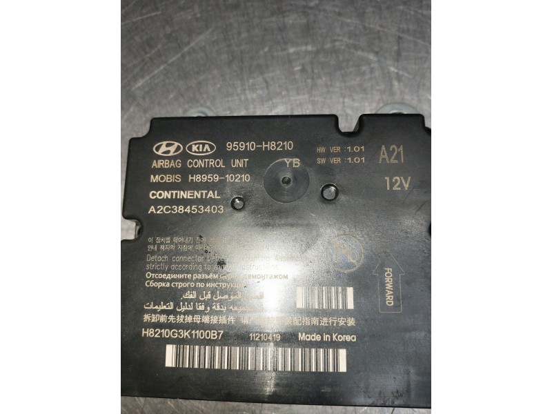 Recambio de kit airbag para kia rio (yb) referencia OEM IAM 95910H8210 A2C38453403 