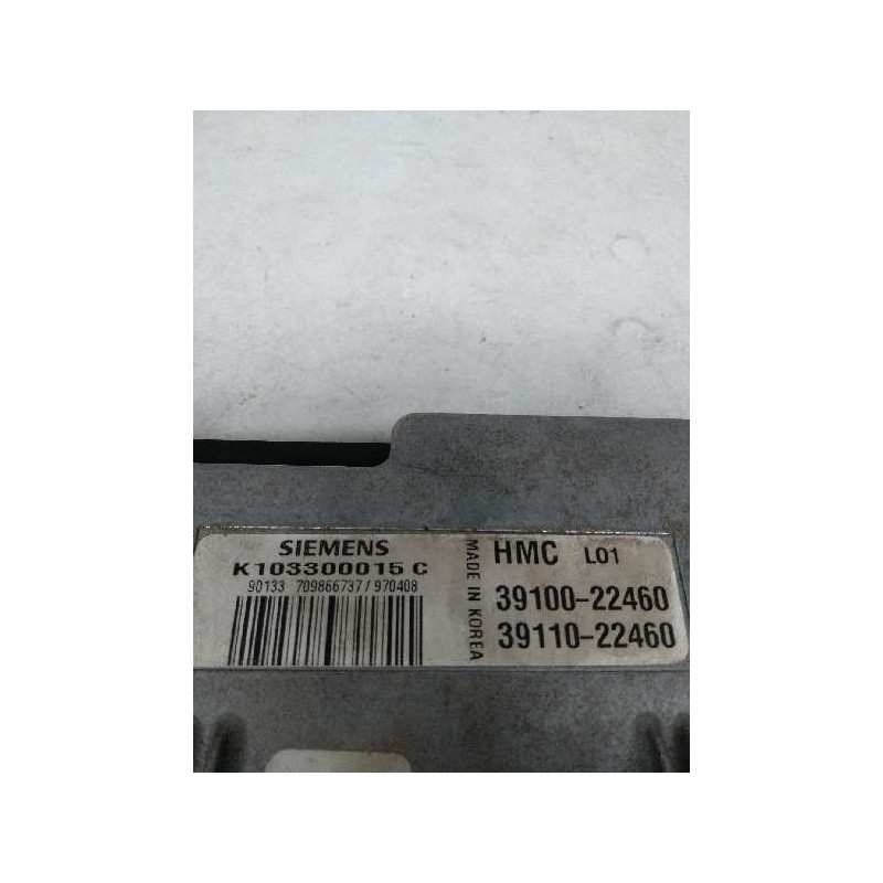 Recambio de centralita motor uce para hyundai accent (x3) 1.3 12v cat referencia OEM IAM K103300015C 3911022460 3910022460 LHD P