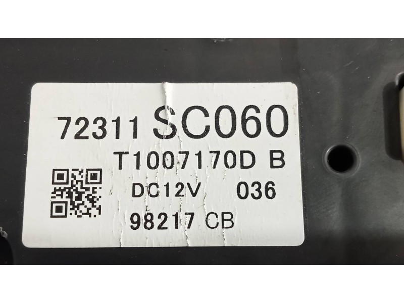Recambio de mando calefaccion / aire acondicionado para subaru forester s12 xs classic referencia OEM IAM   