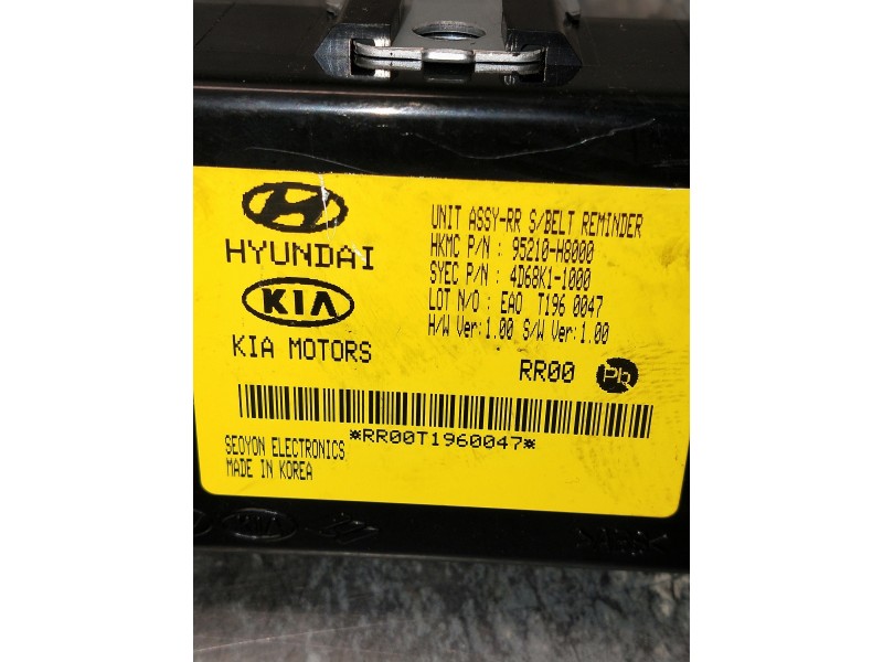 Recambio de modulo electronico para kia rio (yb) referencia OEM IAM 95210H8000 4D68K11000 