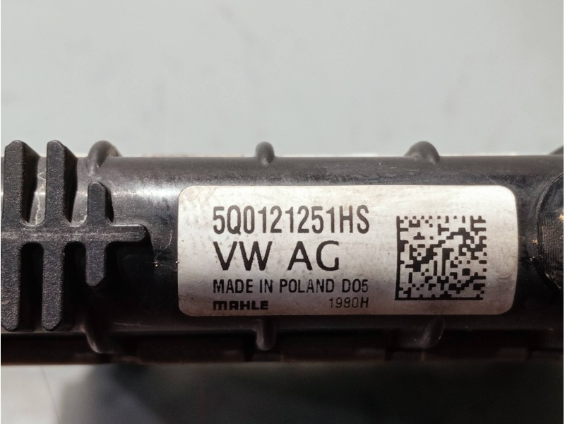 Recambio de radiador agua para volkswagen golf viii lim. (cd1) referencia OEM IAM 5Q0121251HS  