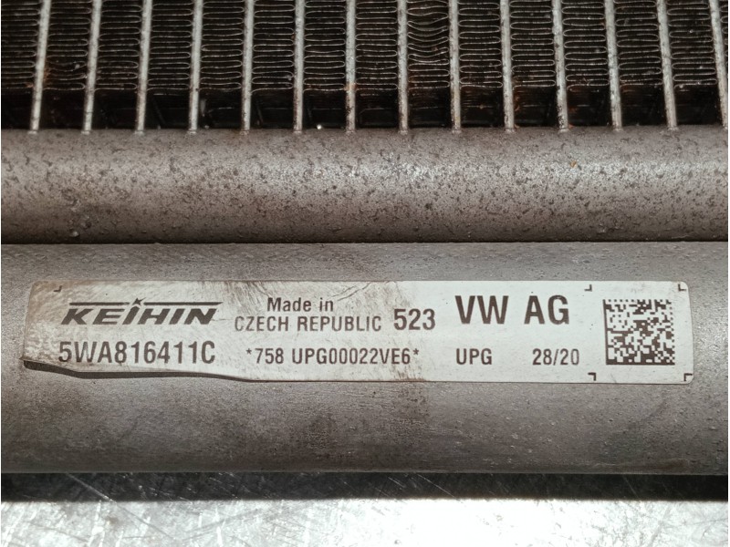 Recambio de condensador / radiador aire acondicionado para volkswagen golf viii lim. (cd1) referencia OEM IAM 5WA816411C  