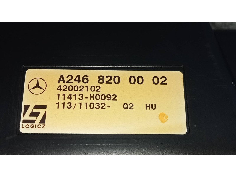 Recambio de modulo electronico para mercedes clase a (w176) a 220 cdi blueefficiency (176.003) referencia OEM IAM A2468200002  