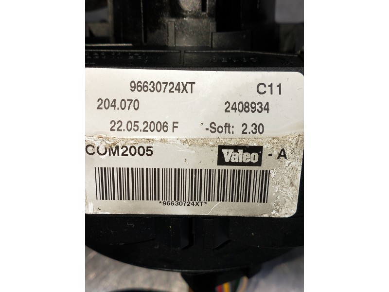 Recambio de mando luces para peugeot 207 1.6 hdi referencia OEM IAM 96630724XT 2408934 