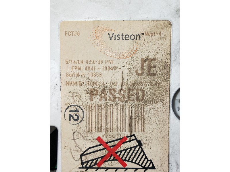 Recambio de cuadro instrumentos para jaguar x-type referencia OEM IAM 4X4F10849  