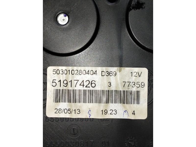 Recambio de cuadro instrumentos para fiat grande punto (199) referencia OEM IAM 503010280404 51917426 