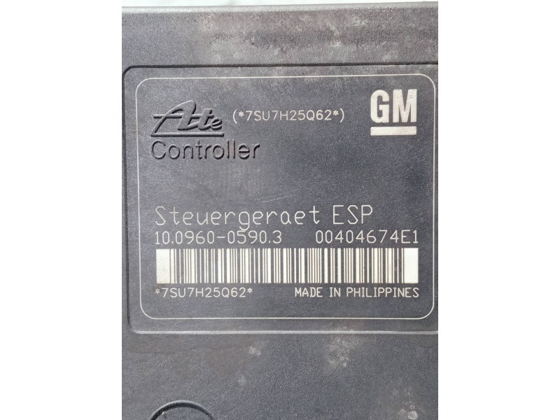 Recambio de abs para opel zafira b referencia OEM IAM 13244860 10020602874 10096005903