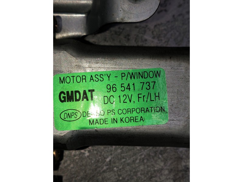 Recambio de elevalunas delantero izquierdo para daewoo kalos referencia OEM IAM 96541737  5P