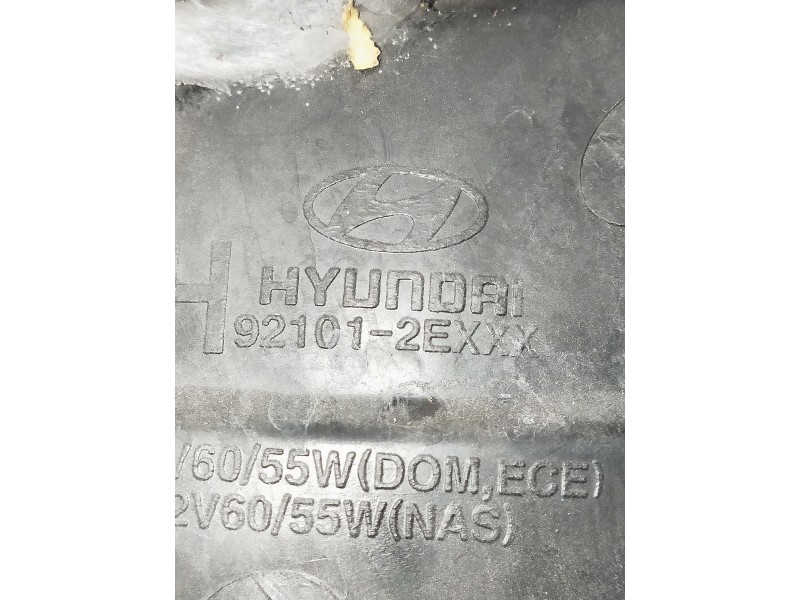 Recambio de faro izquierdo para hyundai tucson (jm) referencia OEM IAM 921012EXXX  