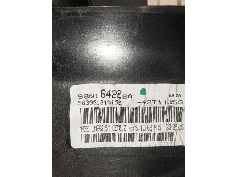Recambio de cuadro instrumentos para citroen berlingo cuadro referencia OEM IAM 9801642280 503001316152 