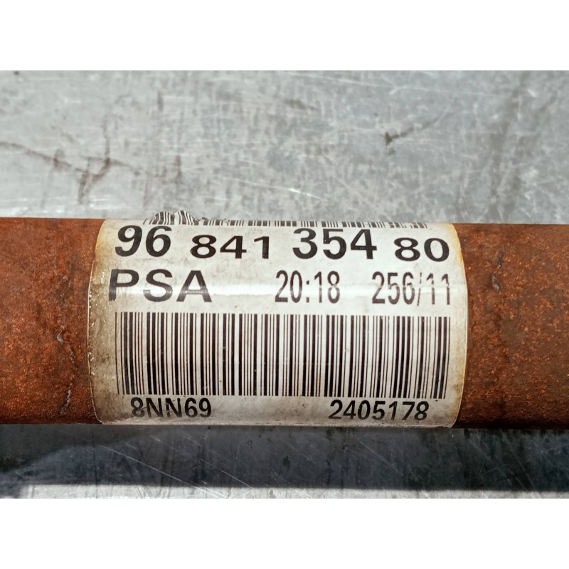 Recambio de transmision delantera derecha para peugeot 3008 referencia OEM IAM 9684135480 8NN69 