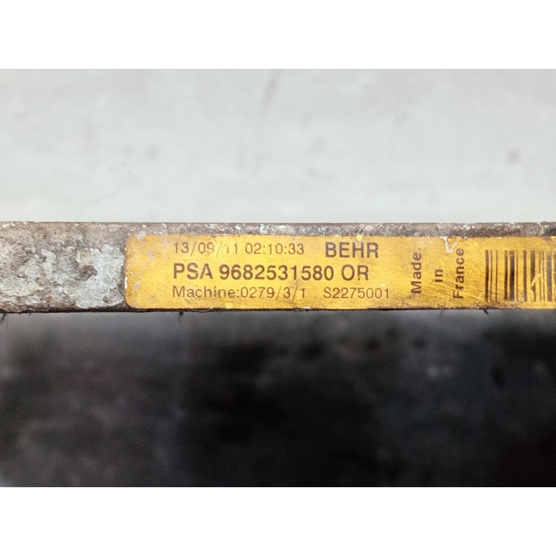 Recambio de condensador / radiador aire acondicionado para peugeot 3008 referencia OEM IAM 9682531580OR S2275001 
