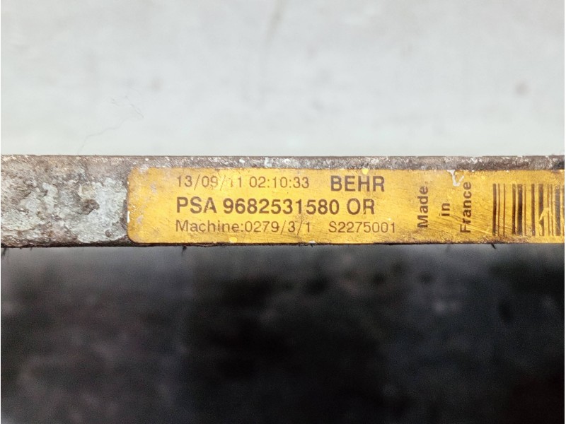 Recambio de condensador / radiador aire acondicionado para peugeot 3008 referencia OEM IAM 9682531580OR S2275001 