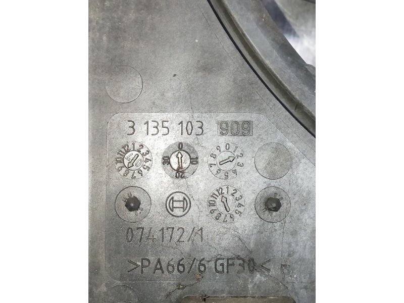Recambio de electroventilador para opel zafira b referencia OEM IAM 31355103 074172 