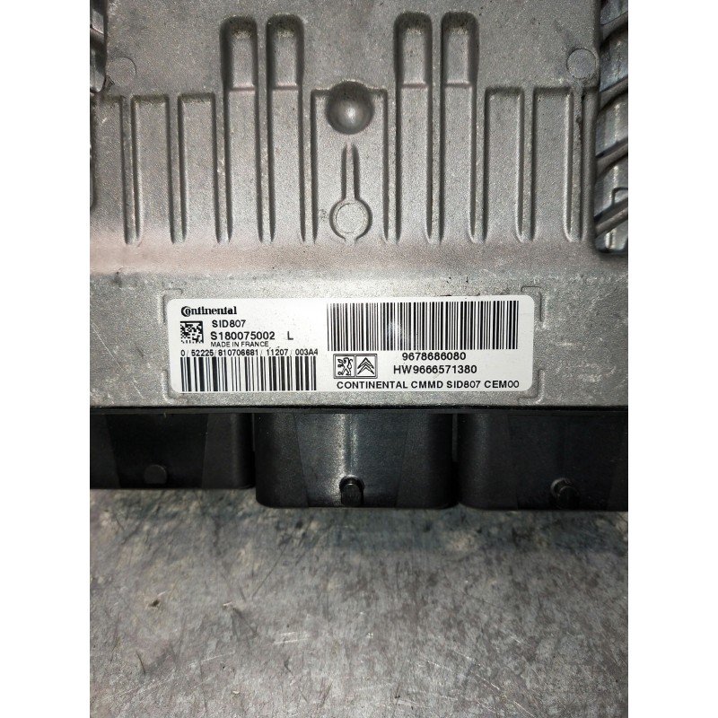 Recambio de centralita motor uce para peugeot 3008 referencia OEM IAM 9678686080 S180075002 