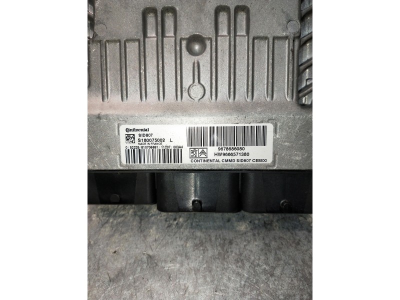 Recambio de centralita motor uce para peugeot 3008 referencia OEM IAM 9678686080 S180075002 