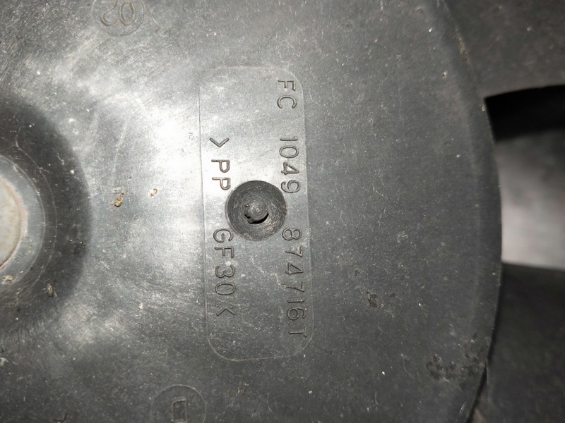 Recambio de electroventilador para peugeot 3008 referencia OEM IAM 10497874716T  