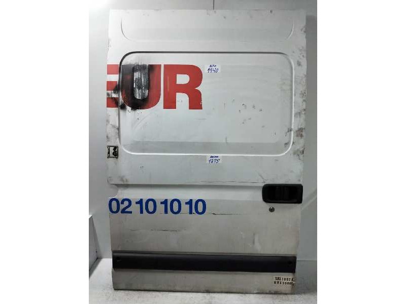 Recambio de puerta lateral corredera derecha para nissan interstar mod. 04 (x70) 2.5 dci diesel cat referencia OEM IAM CIEGA  