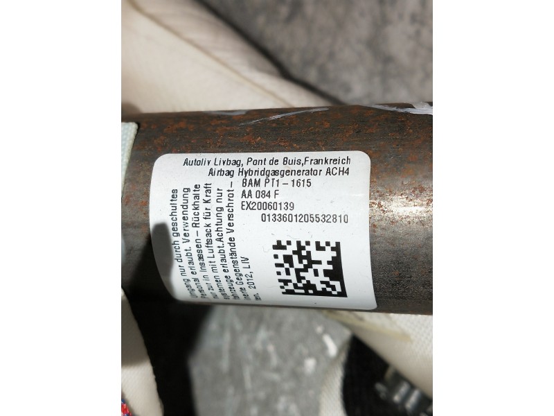 Recambio de airbag cortina delantero derecho para mercedes clase b (w246) b 180 cdi be (246.200) referencia OEM IAM 246860100  