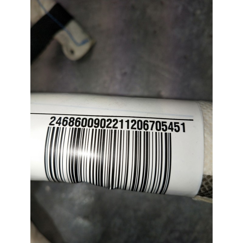 Recambio de airbag cortina delantero izquierdo para mercedes clase b (w246) b 180 cdi be (246.200) referencia OEM IAM 246860090 