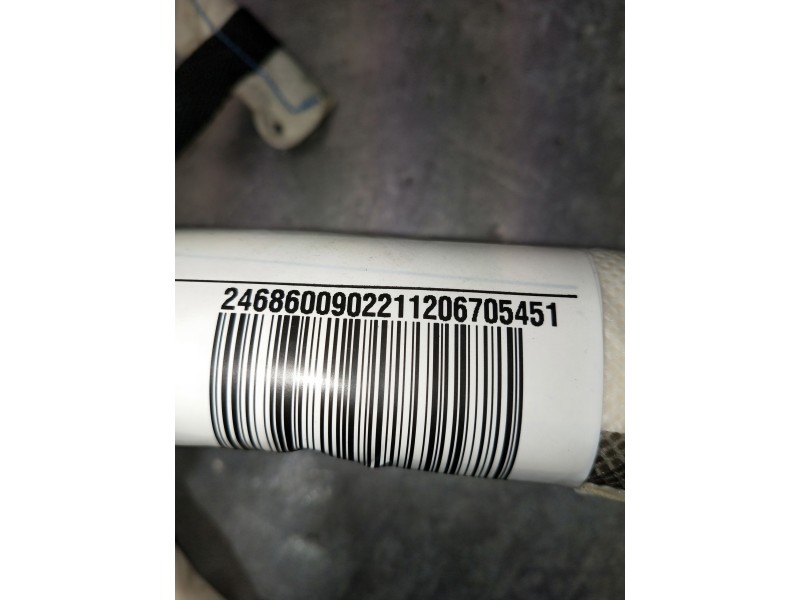 Recambio de airbag cortina delantero izquierdo para mercedes clase b (w246) b 180 cdi be (246.200) referencia OEM IAM 246860090 