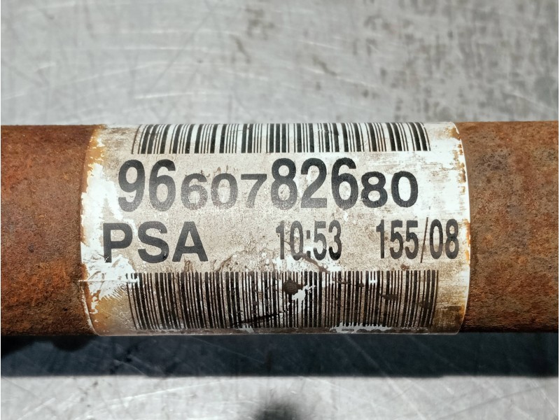 Recambio de transmision delantera izquierda para citroen c4 sedan referencia OEM IAM 9660782680  