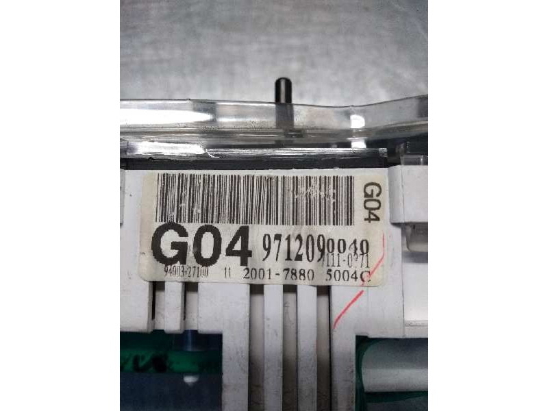 Recambio de cuadro instrumentos para hyundai coupe (j2) 1.6 fx coupe referencia OEM IAM 9400327100 20017880 5004C G04