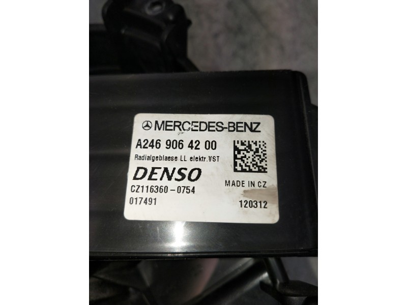 Recambio de motor calefaccion para mercedes clase b (w246) b 180 cdi be (246.200) referencia OEM IAM A2469064200 A2469064100 8T0