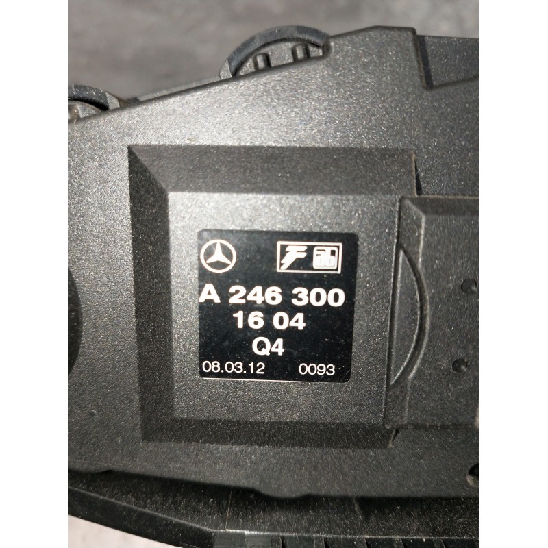 Recambio de potenciometro pedal para mercedes clase b (w246) b 180 cdi be (246.200) referencia OEM IAM A2463001604  