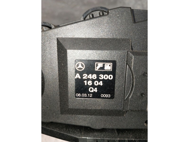 Recambio de potenciometro pedal para mercedes clase b (w246) b 180 cdi be (246.200) referencia OEM IAM A2463001604  
